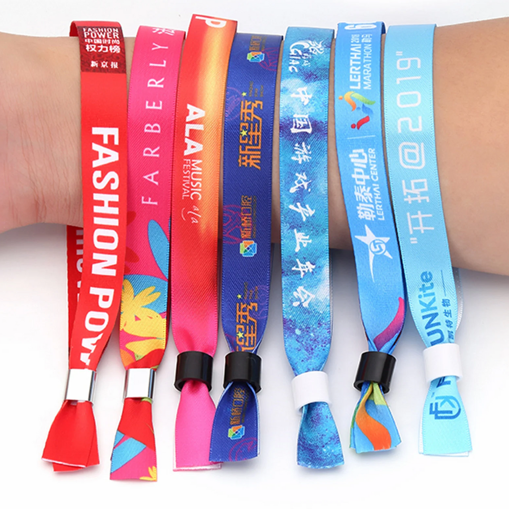 Why Choose Satin Print Wristbands: A Stylish Accessory for Parties, Brand Awareness and Events